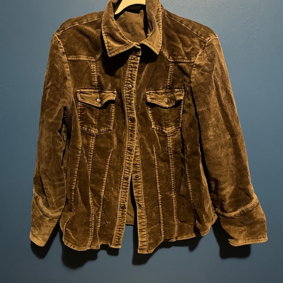 Tribal Jackets & Blazers - Tribal Corduroy Women's Jacket